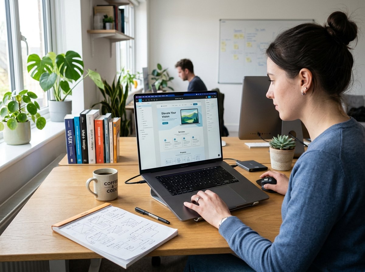 DigiClev Senior Web Designer and Developer at Work